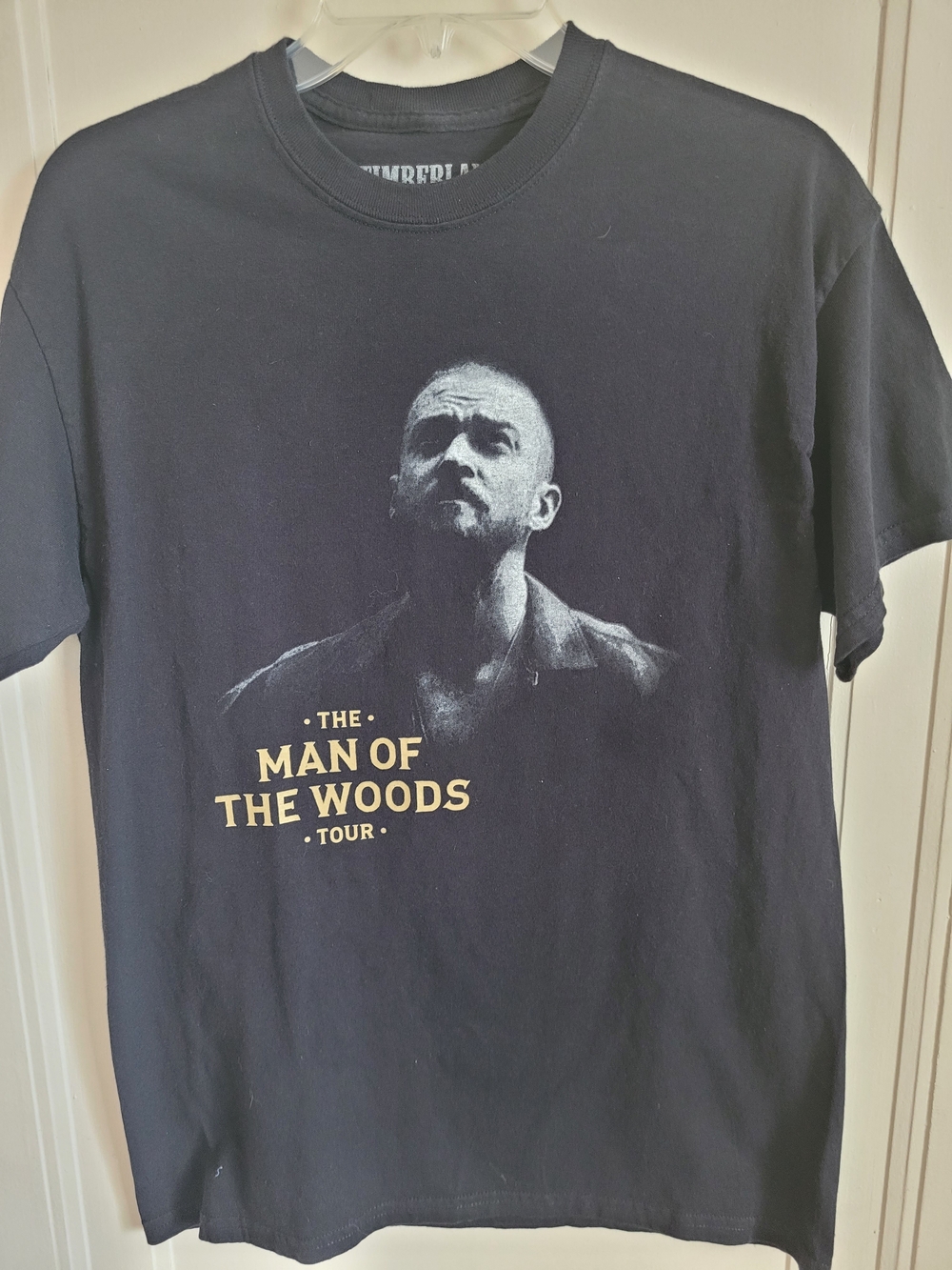 The Man of the Woods Tour Graphic T‑Shirt - Black